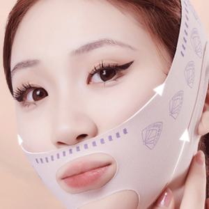 얼굴리프팅 밴드 턱살 기계 탄력 피부관리 홈케어 땡김 브이 가정용 작아지는 V밴드 턱 얼굴살 피부용기구 윤곽 라인 페이스 마스크 살제거 경락효과 팔자주름 이중턱살 사각턱교정 탄력