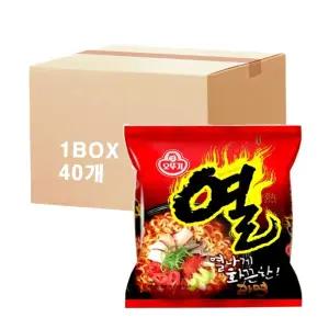 오뚜기 열라면 120g 40개