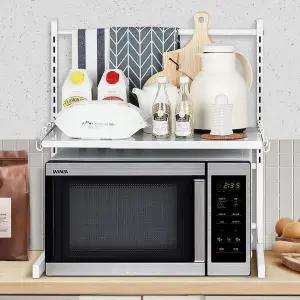 높이조절 길이조절 선반 전자렌지 정리대 맘마존 주방 수납장