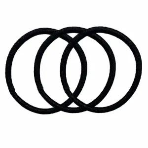 한국 쉬즈라인 머리끈 무팁 중 검정 3개입 쉬즈 라인 머리 끈 헤어 슈즈 액세서리 모자