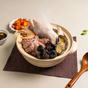 왕문어 능이 해신탕 세트