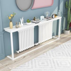 긴 쇼파 뒤 틈새선반 틈새 테이블 거실 대리석