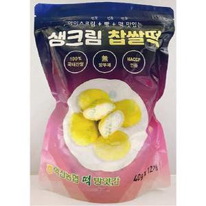 익산농협찹쌀떡 12개입 (480g) 생크림 찹쌀떡