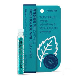 후레쉬톡톡 미니 먹는 캡슐 가글 스피아민트 8