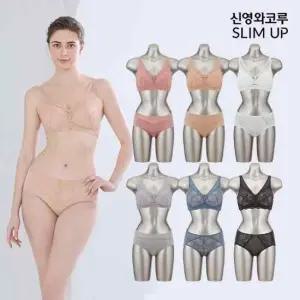 [신영와코루] 슬림업 아이스스킨 브라팬티 12종_C47