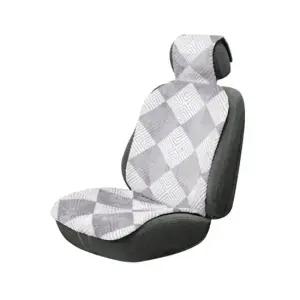 큐브 패턴 시트커버 카시트커버 시트커버 자동차시트 자동차시트커버 극세사