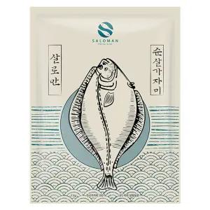 [특대]살로만 가시제거 순살 가자미 10팩(총 1,000g)