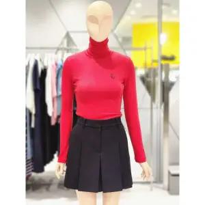 럭키슈에뜨 골지 터틀넥 긴팔 티셔츠 LTAW25380REX/EX