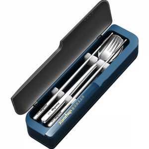 자외선 uv 수저 살균기 휴대용 소독기 여행 캠핑 미니 항균 세트-블루 숟가락 젓가락