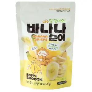 무가당 바나나칩 덜 달아요 바나나순이 100g