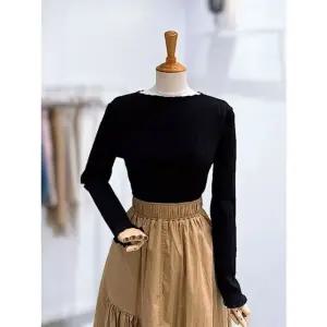 [갤러리아] [레코브]끝단셔링 골지 티셔츠(LC61E9LT520X)