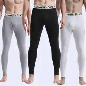 남성 겨울 벤딩 기모 타이즈/레깅스 남성용 방한 털 겨울용 보온 하의 내의 내복 속바지 남자