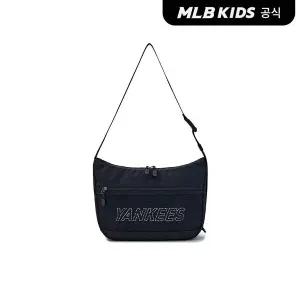 [MLB키즈](공식) 25N 로고 포인트 메신저백 NY (Black) 7ACRB0B5N-50BKS