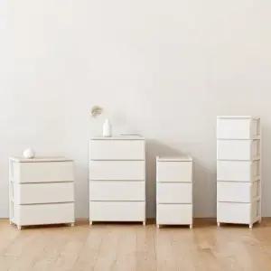 룸앤홈 데일리 서랍장 L 3단 2colors