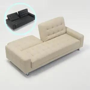 에보니아 갤럭시 소파베드 듀얼 등받이 조절 3인용 쇼파 (국내유일 등받이 교차 각도조절 소파베드)