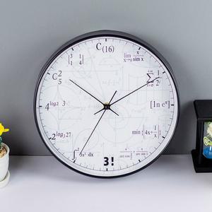공식의숲 아크릴 수학 공식 벽시계 무소음 인테리어 수험생 사무실 거실용 디자인시계