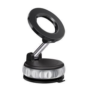 진공 흡입 자석 휴대폰 홀더, 2025년 업그레이드된 접이식 흡입 컵 마운트 자동차용 자석 휴대폰 거치대, 360 조절 가능한 자동차용 휴대폰 거치대 / 체육관/미러/매끄러운 표면