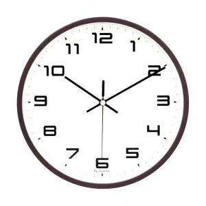 (파쉬 9250 BR) 원형 벽시계/사무실/매장/가게/회사/교실/학교/학원/식당/업소용/벽걸이/펜션/아날로그