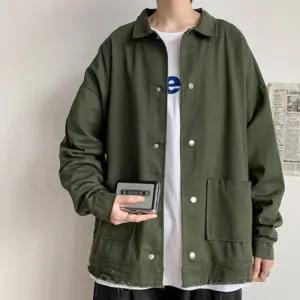 남자 야상 자켓 사파리 외투 점퍼 아우터 2컬러 남성야상점퍼 남자야상자켓 남자가을점퍼 가을남자자켓