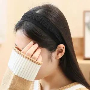 [골드스마일](엔젤슈슈) 프릴 레이스 헤어밴드 데일리 예쁜 머리띠