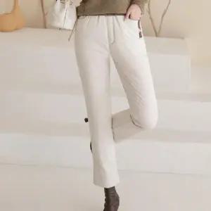 겨울 여성 기모 골프 팬츠 엄마바지 솜바지