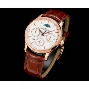Jaeger-LeCoultre Jaeger LeCoultre Master Fully 기능적 Perpetual Calendar Mechanical 39mm 손목시계 시