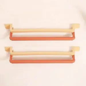 실내화 거치대 2p 핑크 걸이 신발장 사무실 유치원 현관 입구 욕실화