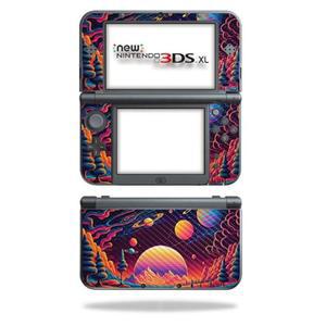 닌텐도 뉴 3DS XL(2015)과 호환되는 카본 파이버 게이밍 스킨 - 초현실적 스타스케이프 프리미엄 3M 비닐 보호 랩 데칼 커버 쉽게 적용 가능 | 미국에서 제작됨
