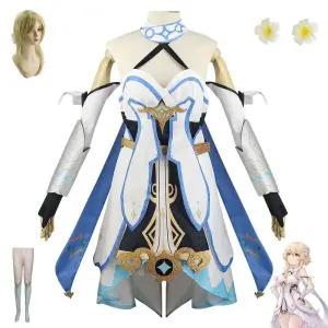 원신 여행자 루미네 코스프레 여성용 게임 캐릭터 코스튬 풀세트 의상