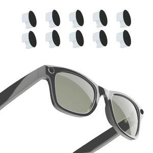 레이밴 메타 웨이퍼러/스카이러/헤드라이너 스마트 글래스와 호환되는 VANEST 10개 LED 라이트 차단 스티커, LED 라이트 커버 안경 액세서리