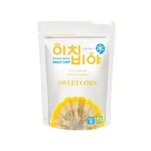 이치비야 동결건조 과일칩 옥수수 30g x 4개 콘칩 과일건조 옥수수건조칩 건강간식