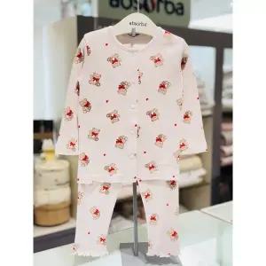 [압소바](본점)본점단독[압소바 25 F/W 겨울임신출산돌백일선물]고미 슬림내의 (A2D10391)핑크