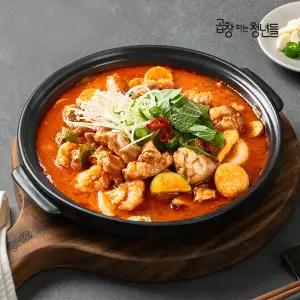 [내일도착] 곱창파는청년들 한우곱창전골 1100g x 3팩