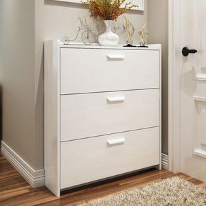 현관 인테리어 얇은 서랍장 틈새 캐비닛 현관장 신발장 초박형 도어 신발 붙박이 화이트