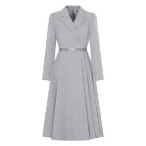 [케네스레이디](대구신세계)[BYLYNN][케네스레이디]포에 테일러드 카라 원피스 EVOPPK9800