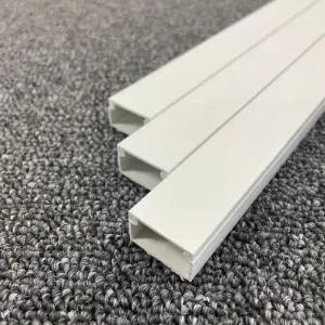 [아우트]사각 백색 전선몰딩 전선정리 4호