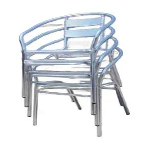 야외 알루미늄 의자 테라스 가벼운 스틸 정원