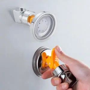 흡착식 각도조절 샤워기 거치대 홀더 걸이 (WFJSMHF)