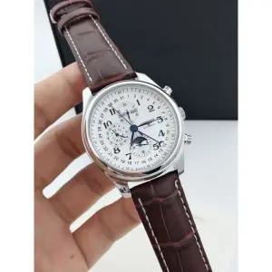 Longines Master 40mm Men 시계 [세금포함] [정품] 화이트 다이얼 L2.673.4.78.3 손목시계 명품시계 패션시