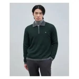 [빈폴멘]캐시미어 블렌드 반집업 니트 - 그린 (BC4X51C50M)