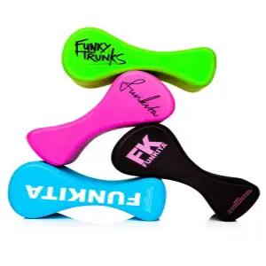 풀부이 수영훈련용품 트레이닝 레그 아쿠아봉 클립 보조패들 땅콩