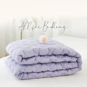 [더루아]리프 고정밴드 침대패드 퍼플 SS 슈퍼싱글