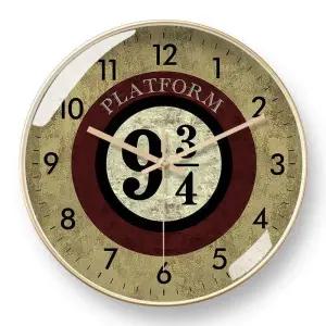 해리포터 호그와트 자동 전파 벽시계 무소음 인테리어 시계