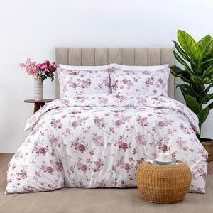 드림올로지 파이프 가장자리 마이크로파이버 이불 커버 110 GSM 울트라 소프트 퀸 사이즈 세트, 장기 내구성, 스타일리시한 외관, 정전기 방지 마감, 주름 및 변색 침구 장식