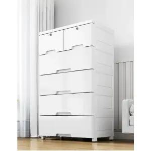 플라스틱 5단 서랍장 와이드 드레스룸 600 700 수납장