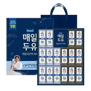 매일유업 매일두유 고단백식단 세트, 1개 + 쇼핑백