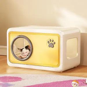 숨숨집 캣용품 정리함 고양이 강아지 애견 하우스 반려묘 반려동물 수납 박스 쉼터