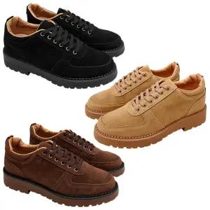 [마리오탈라리코]남성구두 5cm굽 스웨이드 클래식 키높이 더비슈즈