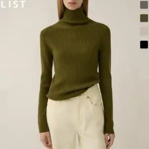 [리스트](대구신세계) 울 혼방 터틀넥 골지 니트