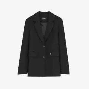 시티브리즈 리치 루즈핏 사선 절개 싱글 자켓 BB CTG4JK01 BK